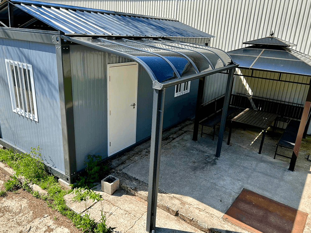 2X3 m-es 2 lábon álló teraszfedés, pergola - Image 6