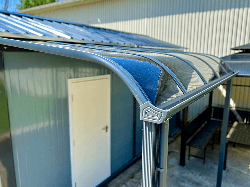 2X3 m-es 2 lábon álló teraszfedés, pergola - Image 8