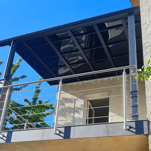 3X4 m-es 2 lábon álló teraszfedés, pergola