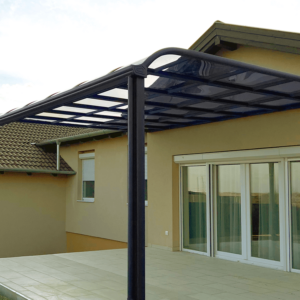 3X5 m-es 2 lábon álló teraszfedés, pergola