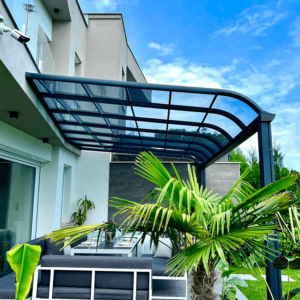 4X5 m-es 2 lábon álló teraszfedés, pergola