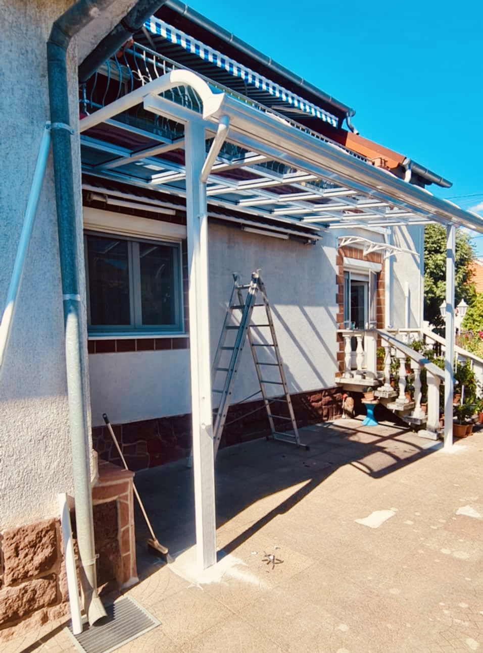 2X3 m-es 2 lábon álló teraszfedés, pergola - Image 16
