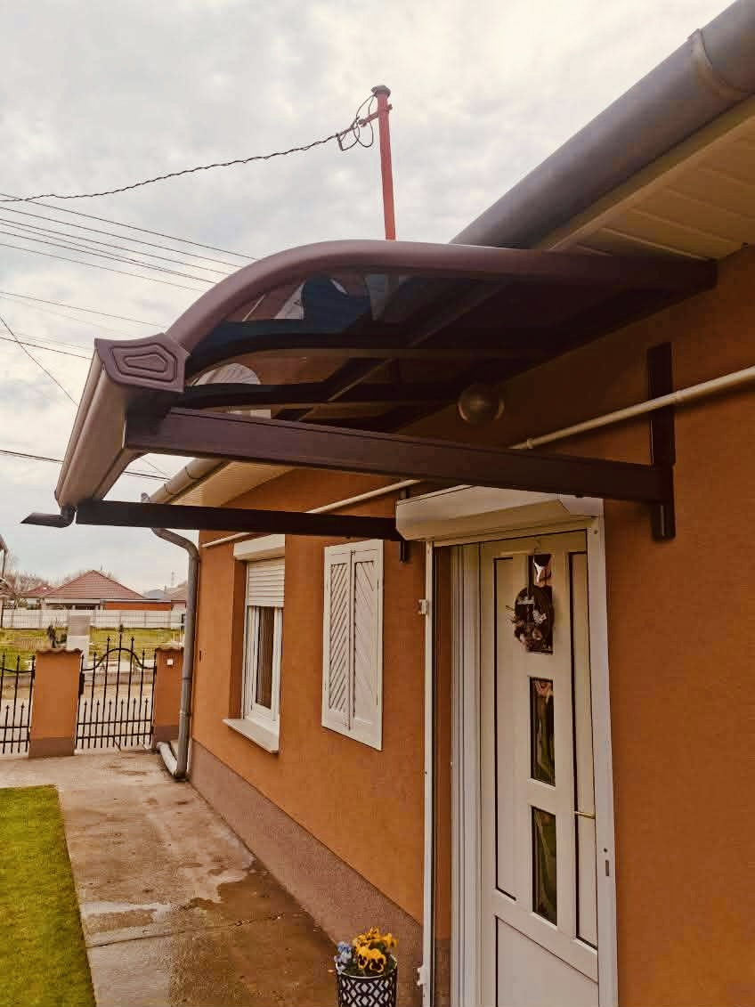 1,5x2 m-es falra szerelhető előtető, pergola - Image 24